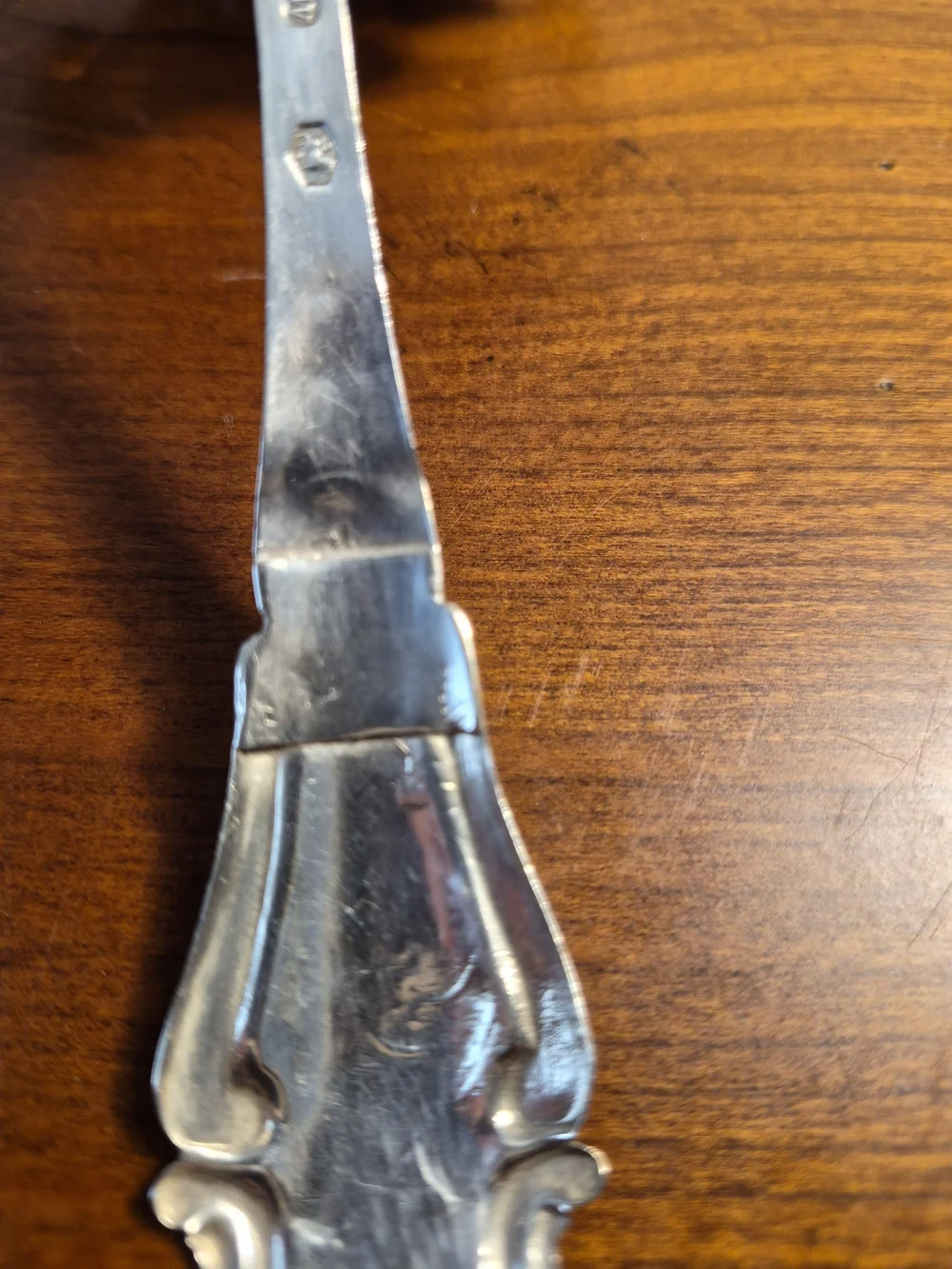 Antique/vintage 1859 To Early 1900's Dutch Sterling Silver Bon Bon/Sugar Spoon